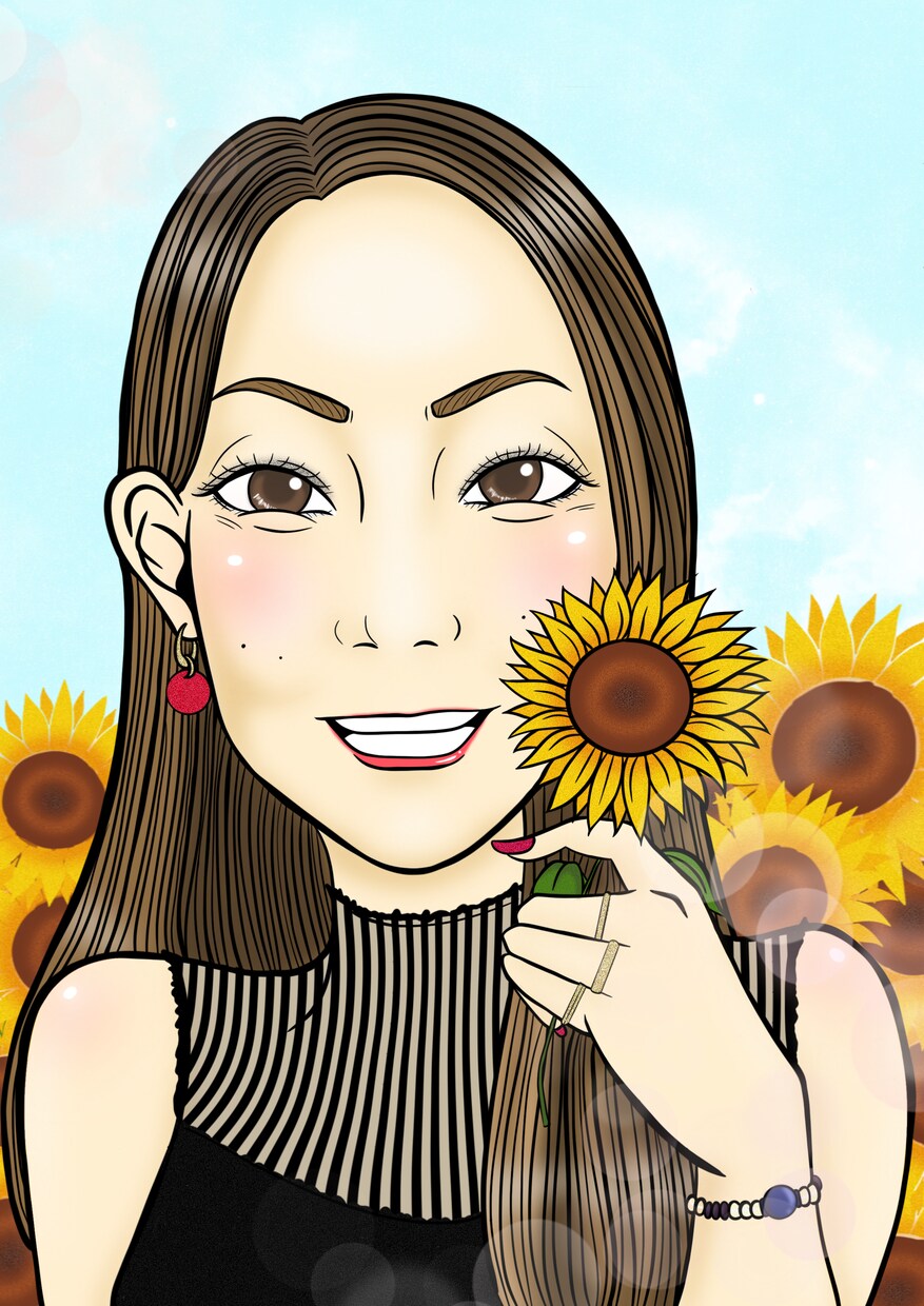 お祝いや記念日に☆似顔絵制作いたします 誇張しすぎないけれど、特徴を捉えた世界に1つだけの贈り物 イメージ2
