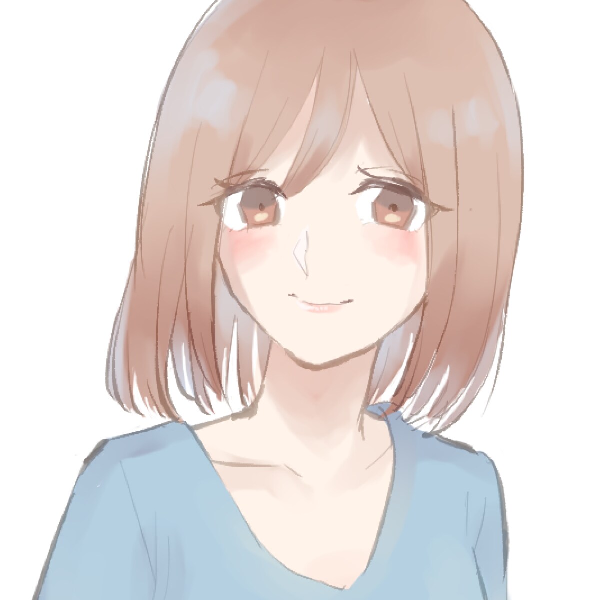 ほわっとしたアイコン描きます 淡い色合いのアイコンを描きます。早め納品！ イメージ1