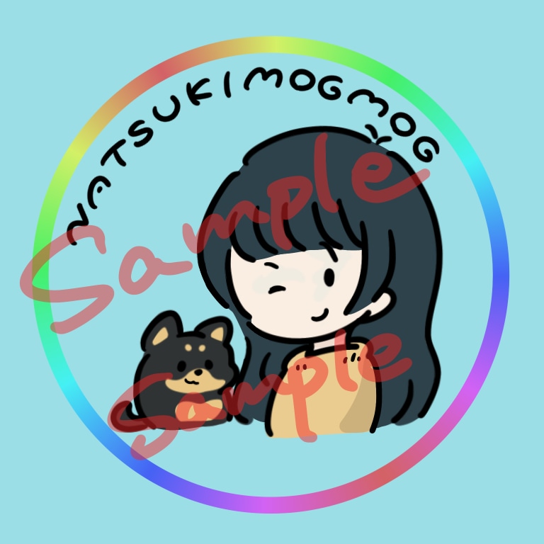 商用OK！ゆるいおしゃれアイコン、イラスト描きます 商用利用可能！イラスト、挿絵、アイコン、グッズ用途ご自由に♪ イメージ2