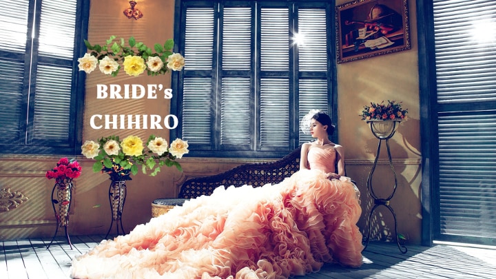 結婚式プロフィールムービーをパワポ簡単作成できます フラワーテイストに仕上げました。 イメージ4