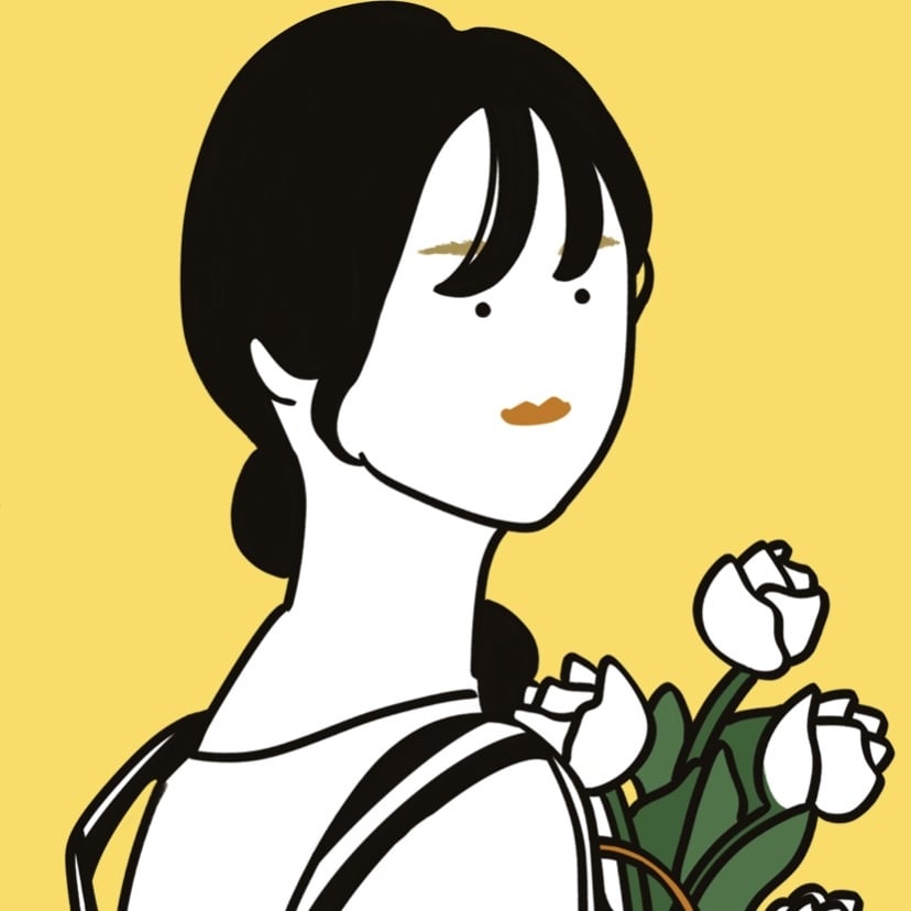 シンプル可愛いSNSアイコン描きます あなたのお顔が目が点な可愛いイラストに変身！ イメージ2