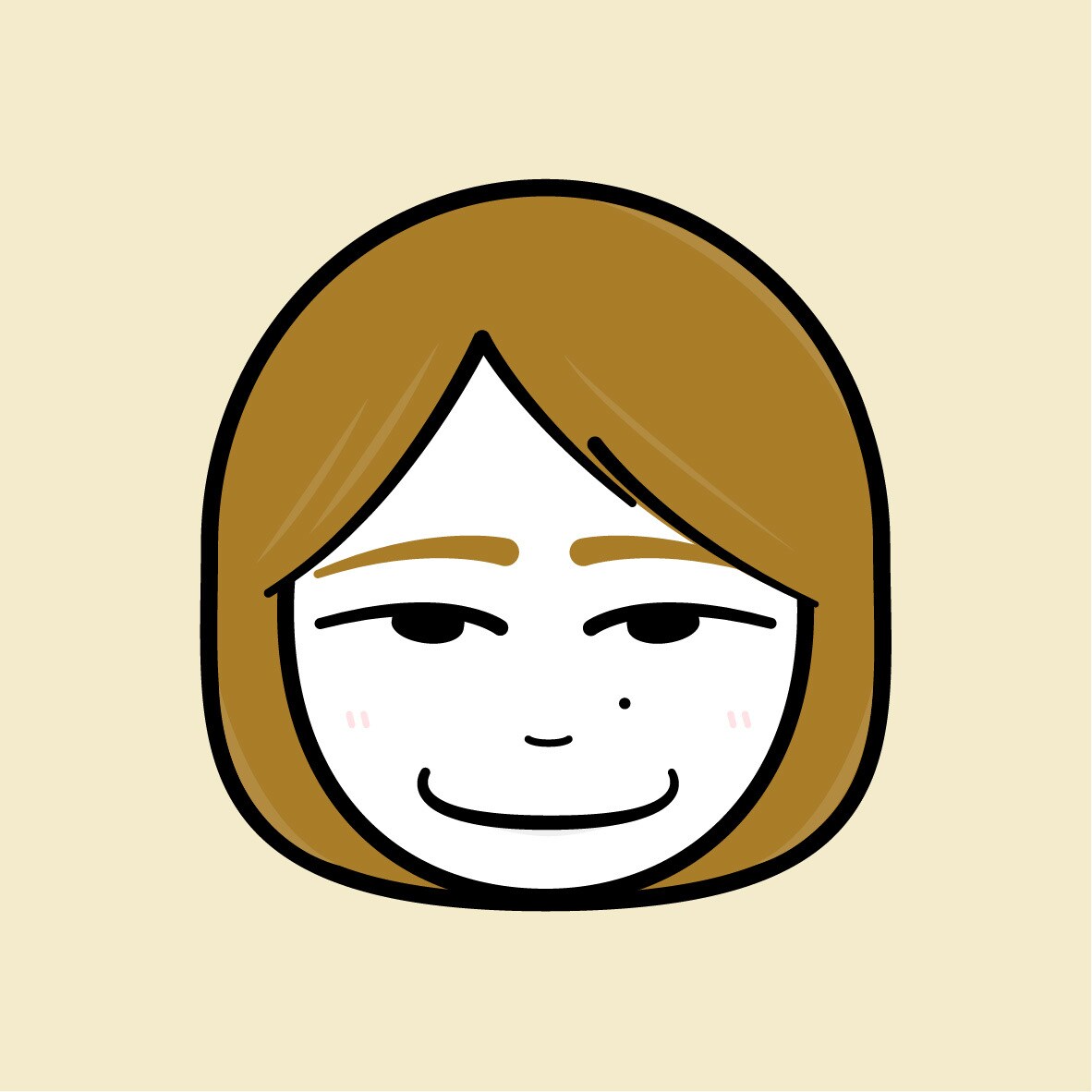 ふんわり似てるデフォルメ似顔絵アイコン描きます SNSや名刺、まるっこいイラストが好きな方 イメージ6