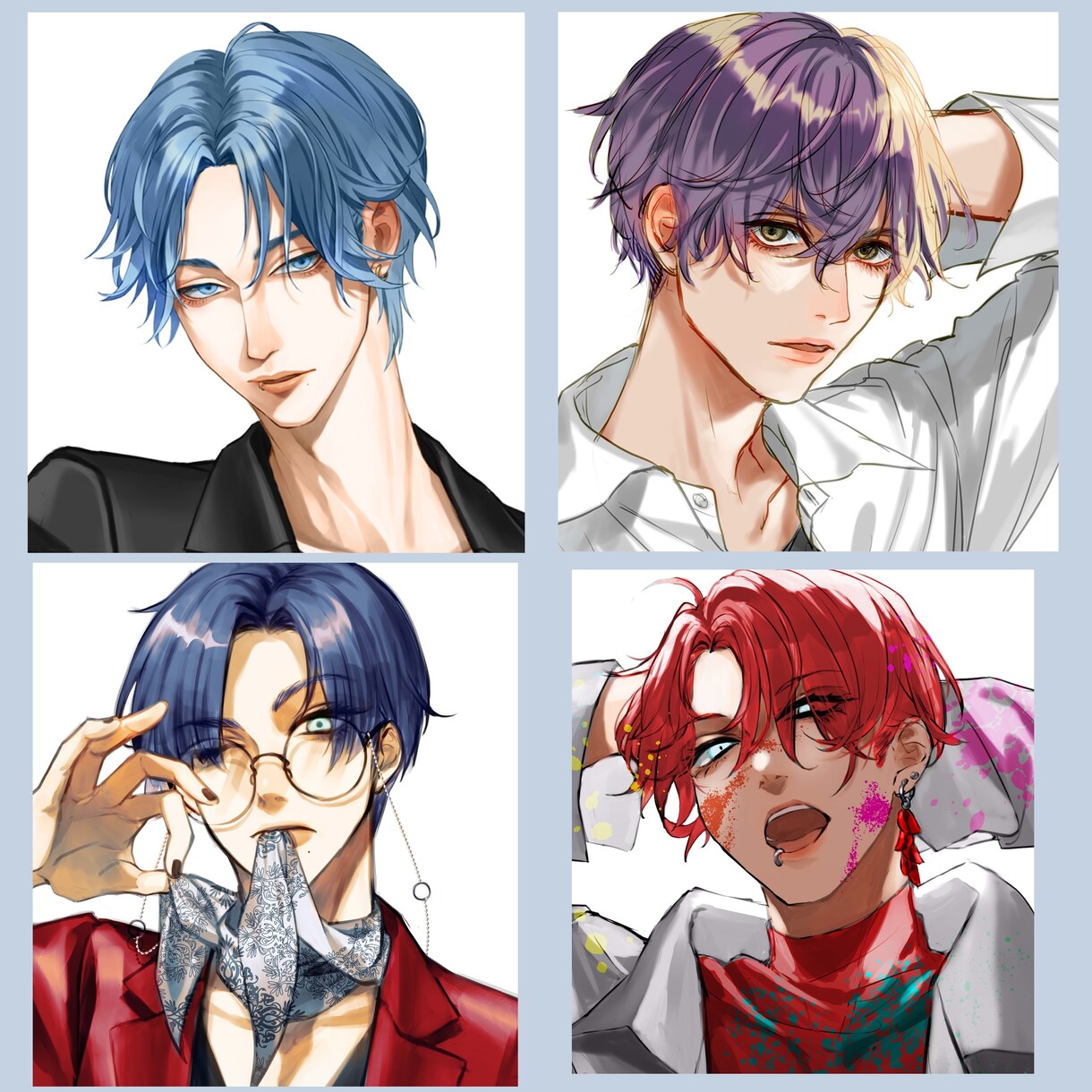 あなただけのオリジナルキャラクター制作いたします 頂いた要望を元にオリジナルキャラクターを描きます イメージ1