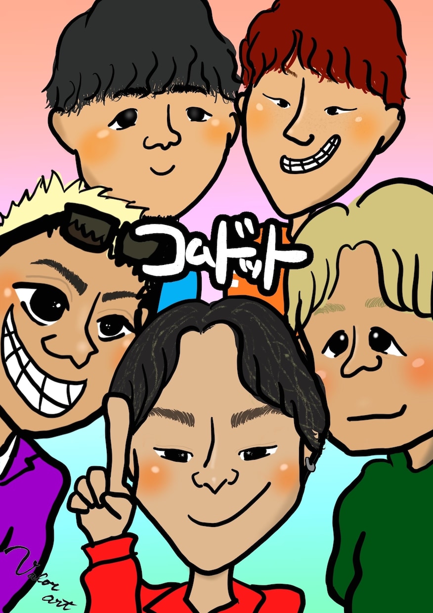 気持ちを込めて手描きで似顔絵描きます 手描きだからこそ伝わる『気持ち・思い』プレゼントしませんか？ イメージ5