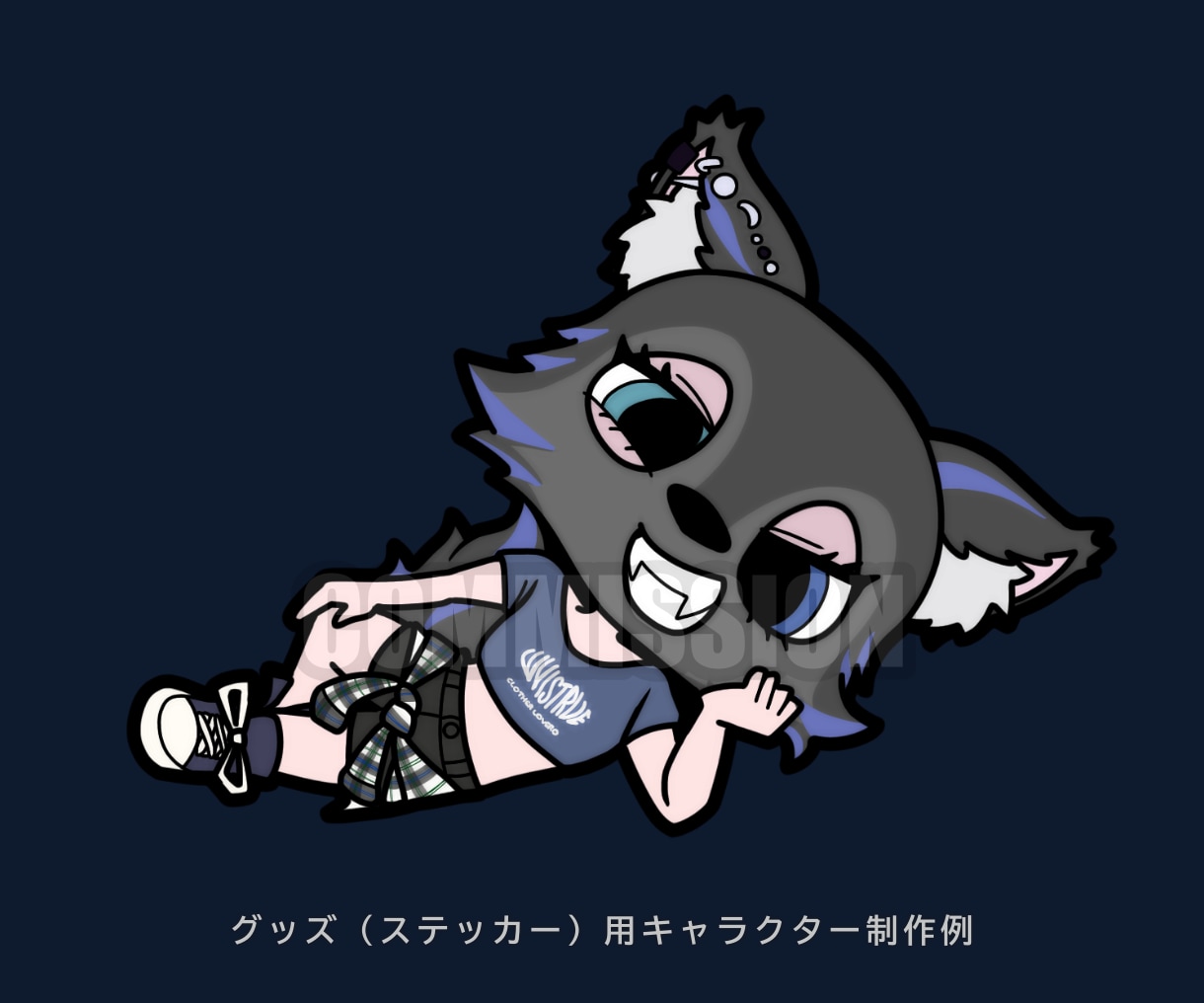 SNSアイコンに！かっこかわいい動物キャラ描きます ストリート系！かっこかわいい動物キャラ作成｜修正無制限 イメージ10