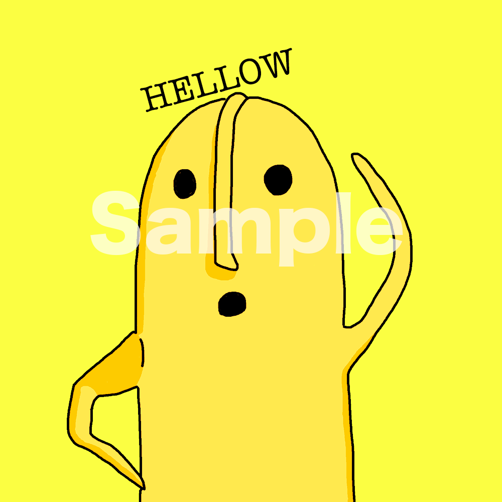 おもしろ☆アイコン用のイラスト販売をしてます ★面白い・楽しい・ユニークでシュールなアイコン用イラストです イメージ1