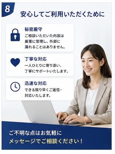 採用担当者に響く志望動機を一緒に作成します 「￼ 採用担当者に響く志望動機を作成します」 イメージ8