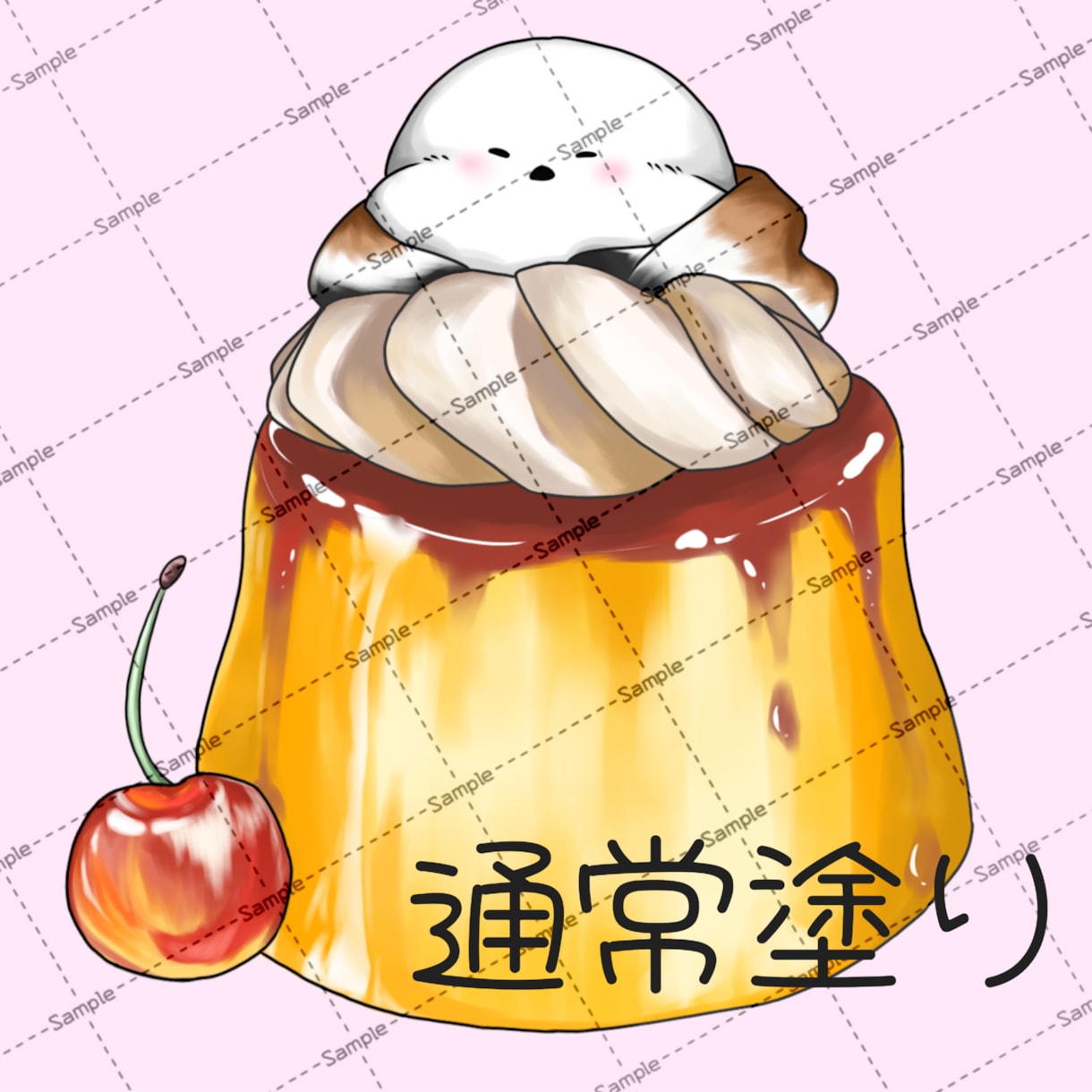 ゆるくもちっとした可愛いアイコン作ります スピード納品！素早く納品致します！ イメージ3