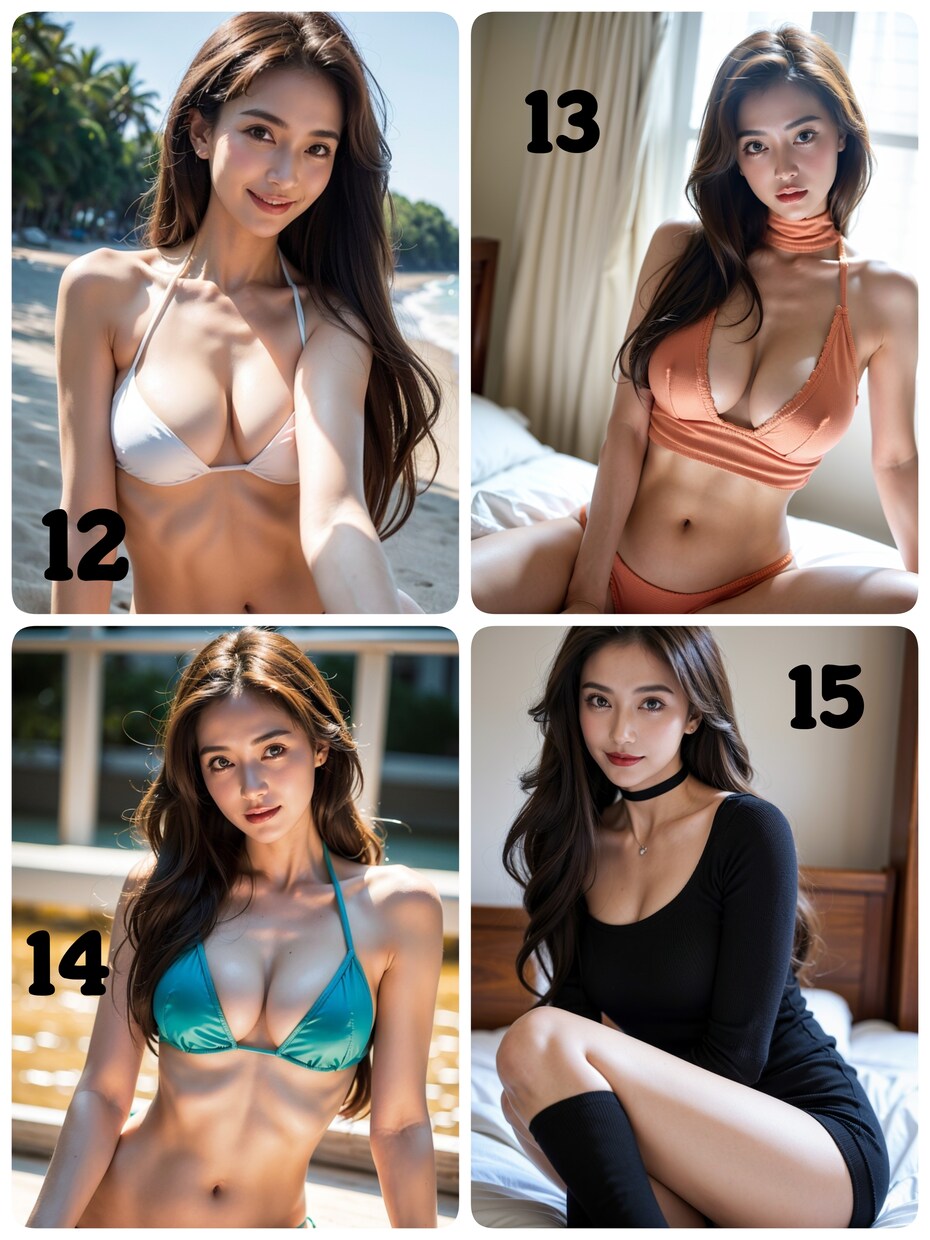 AI美女の画像を8枚セットで販売します 商用利用・二次利用可能！SNSやアイコン利用などにもどうぞ！ イメージ4