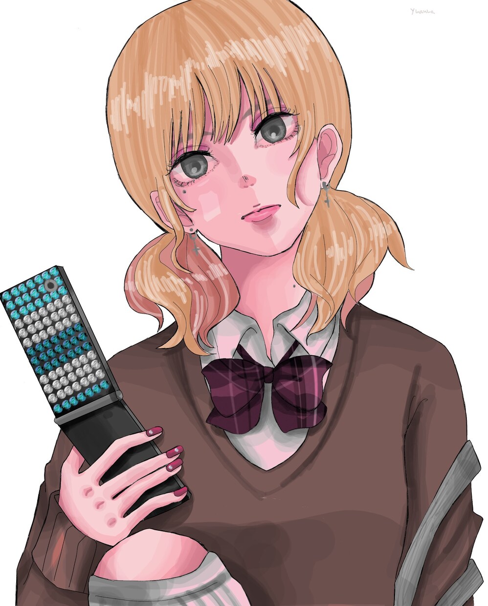 大人っぽいキャラクターのような似顔絵描きます アイコンにも使えるリアル×キャラクターの似顔絵描きます！ イメージ5