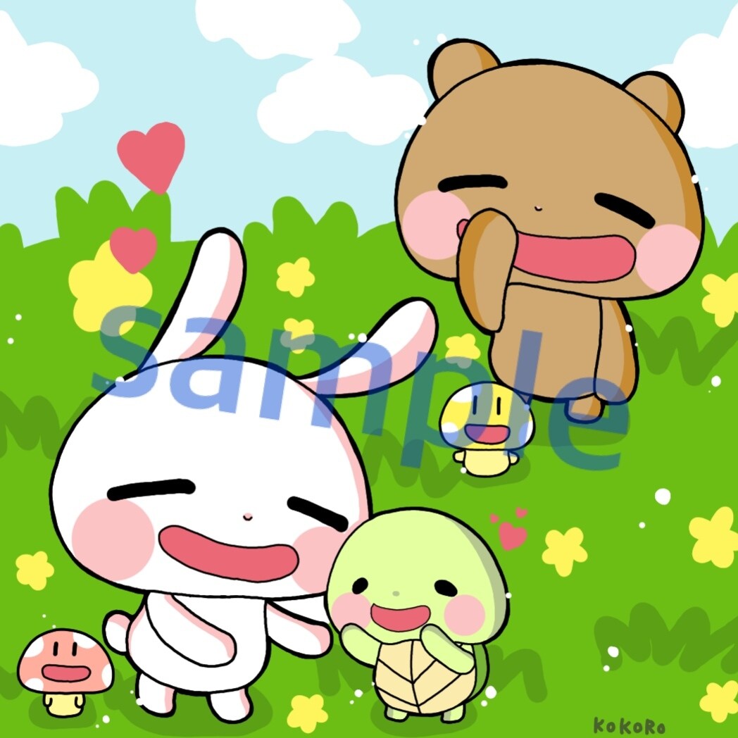 ゆるふわなオリジナルイラストお描きします アナタだけの!!可愛いゆるふわキャラをお描きします～♪ イメージ4
