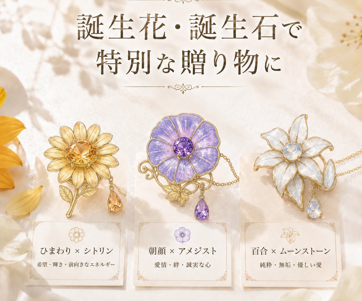 想いを形にするジュエリーを提案します 想いを聞いて、世界に一つの形へ イメージ6