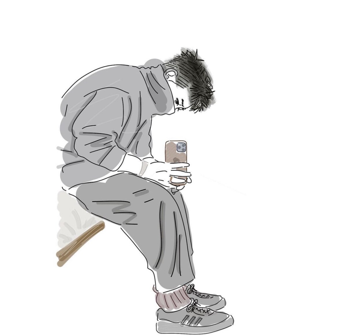 写真を使ってオシャレでシンプルな似顔絵お描きします 描いてほしいお写真をお送りいただくだけ！アイコン使用化◎ イメージ8