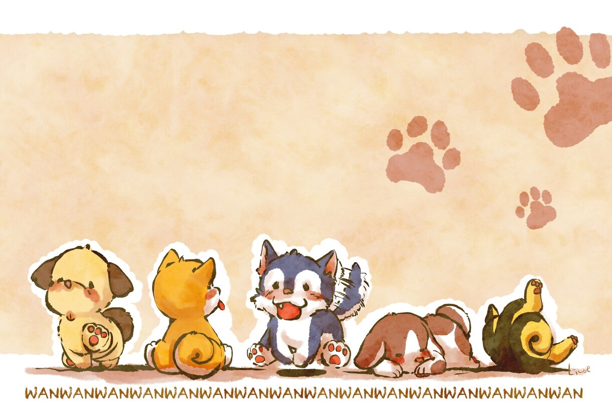 ゆるかわ動物イラスト描きます マスコット、ゆるキャラ、アニマル、LINEスタンプなど イメージ6