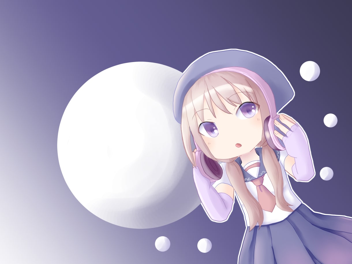 歌ってみた等動画用サムネイラスト描きます 可愛い系歌い手さんにぴったりのイラストを描きます イメージ1