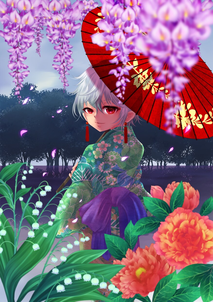 キャラ単体から背景込みまで、ご要望にお答えします キャラクター立ち絵、背景込みの一枚絵など、ぜひご相談下さい イメージ4