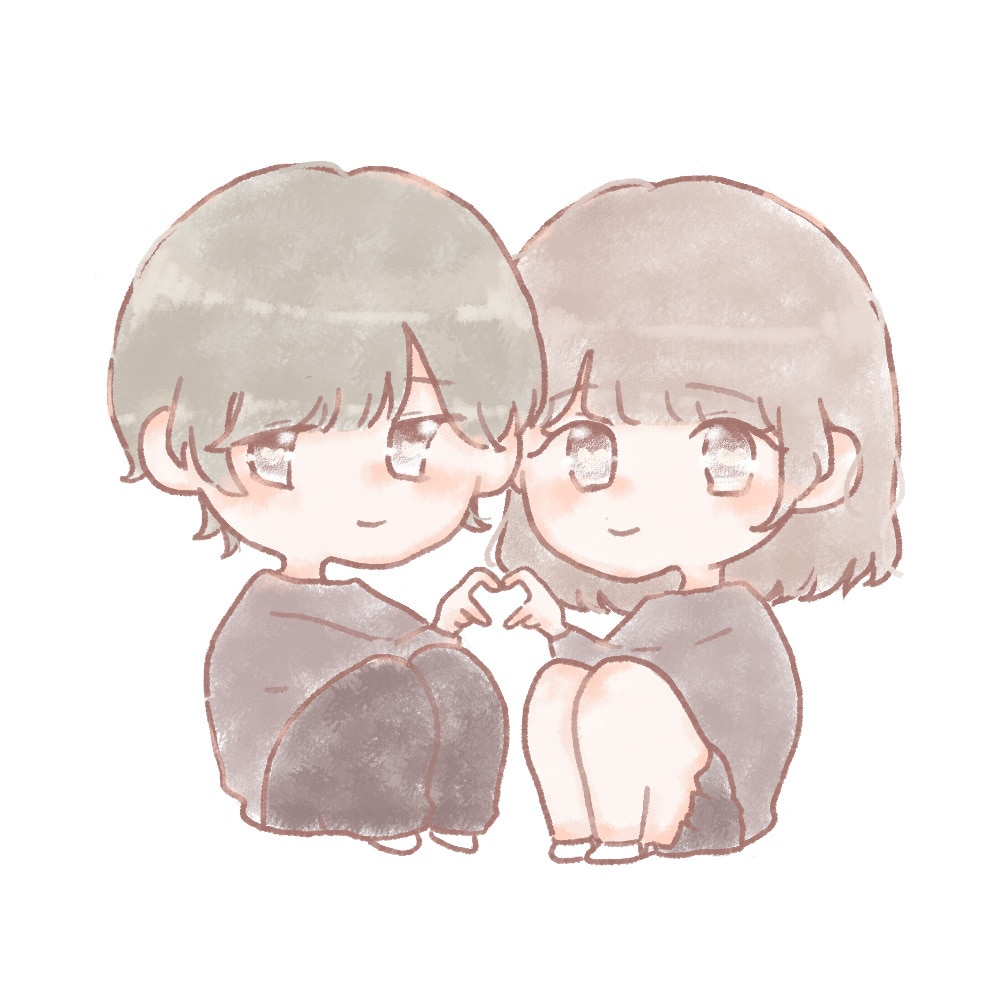 夢絵イラスト描きます 推しとの夢絵やカップルイラストを描きます！ イメージ2