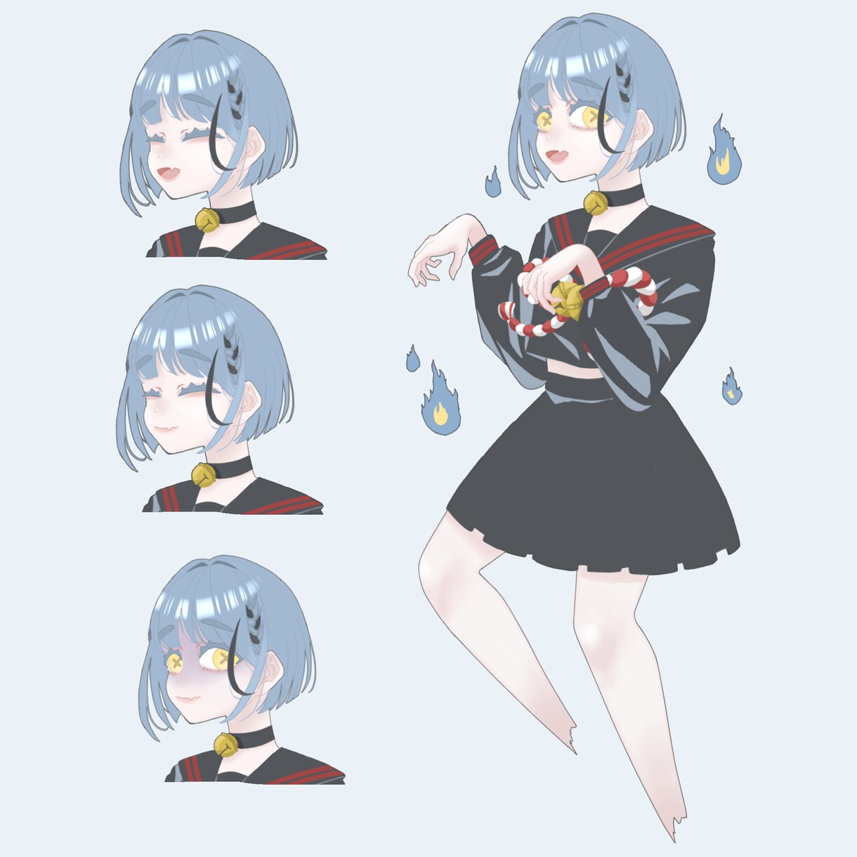 キャラクター作ります キャラデザ、立ち絵を中心に依頼受けます イメージ2
