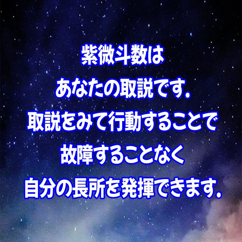 あなたの取説＝紫微斗数で『仕事運』鑑定いたします 適職・環境・仕事に対する意識の方向性がわかります！ イメージ2