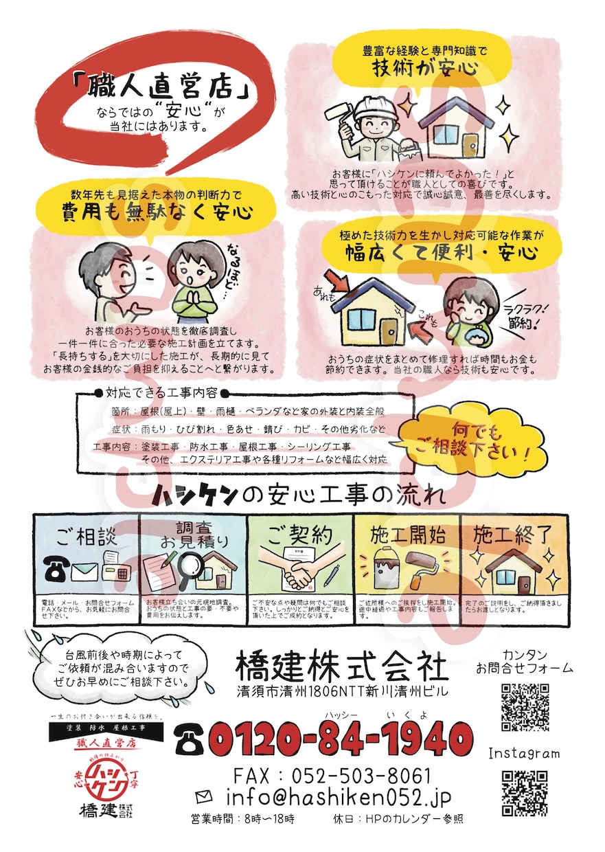 手書きで「つい最後まで読みたくなる」チラシ作ります あなたの思いを汲み取り形にします！ラフ画修正無制限無料 イメージ4