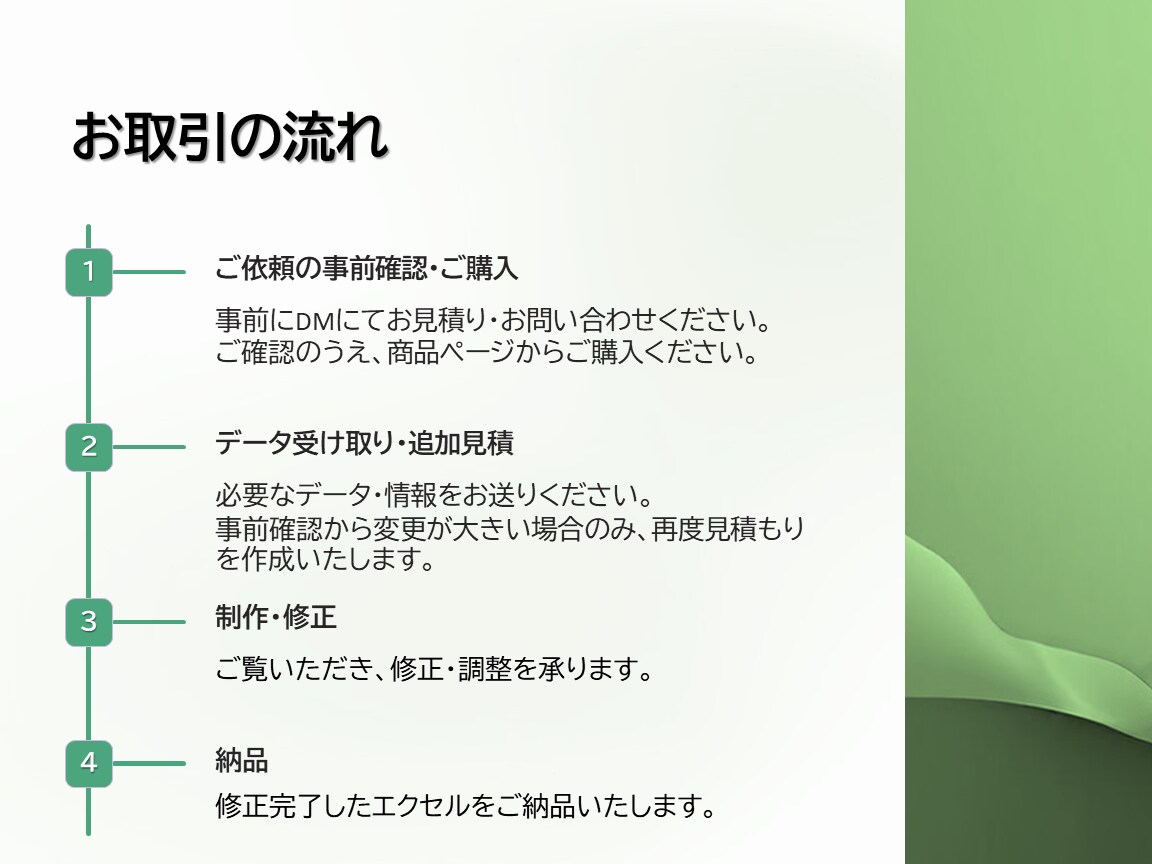エクセル（Excel） 作業代行します 大手IT企業経営企画スタッフがあなたの業務を代行します イメージ3