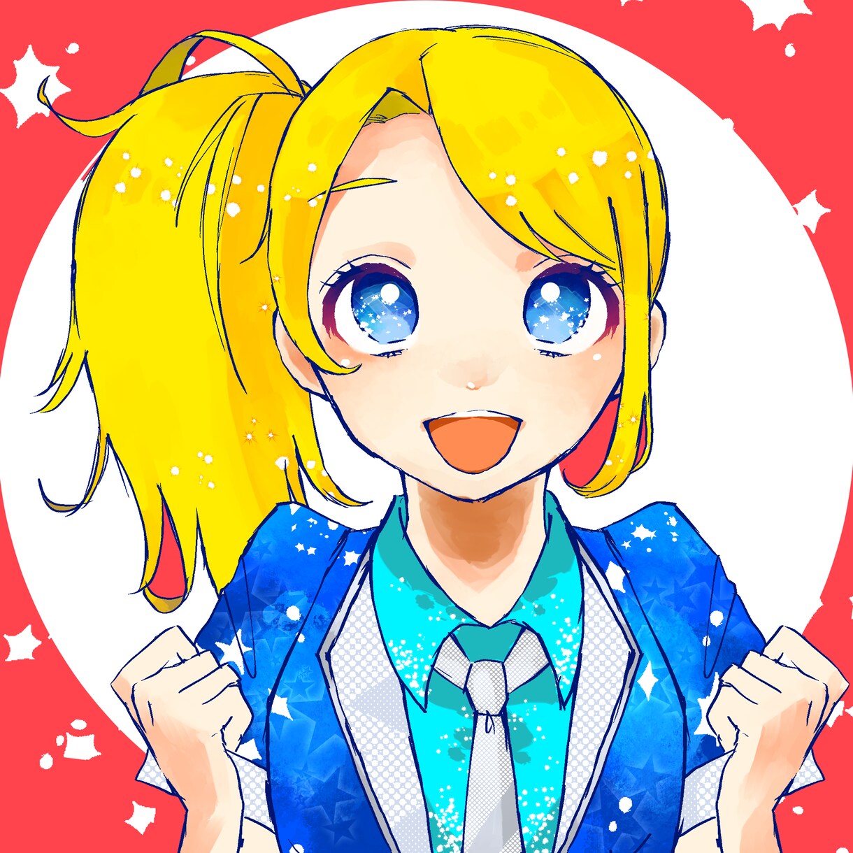 最短一日！可愛いアイコンの作成をお手伝いします ◎ぱっちりおめめと表情が特徴です◎ イメージ2