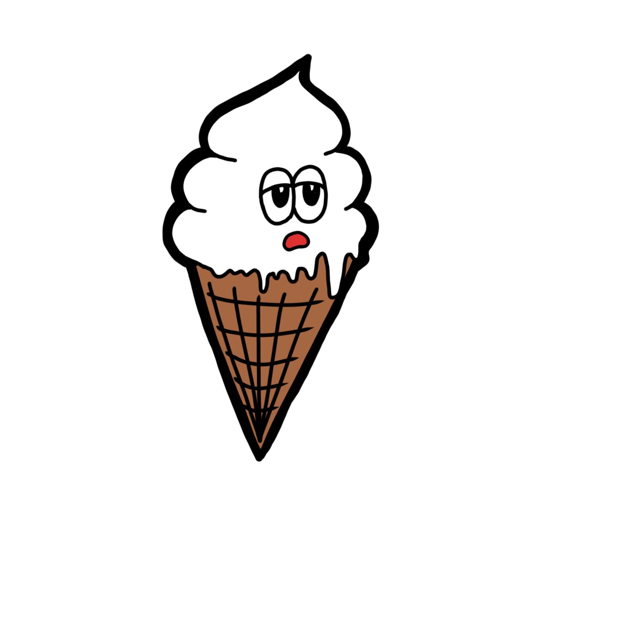 かわかっこおもしろいイラスト描きます 簡単なストリート系っぽいポップなデザインです！ イメージ6
