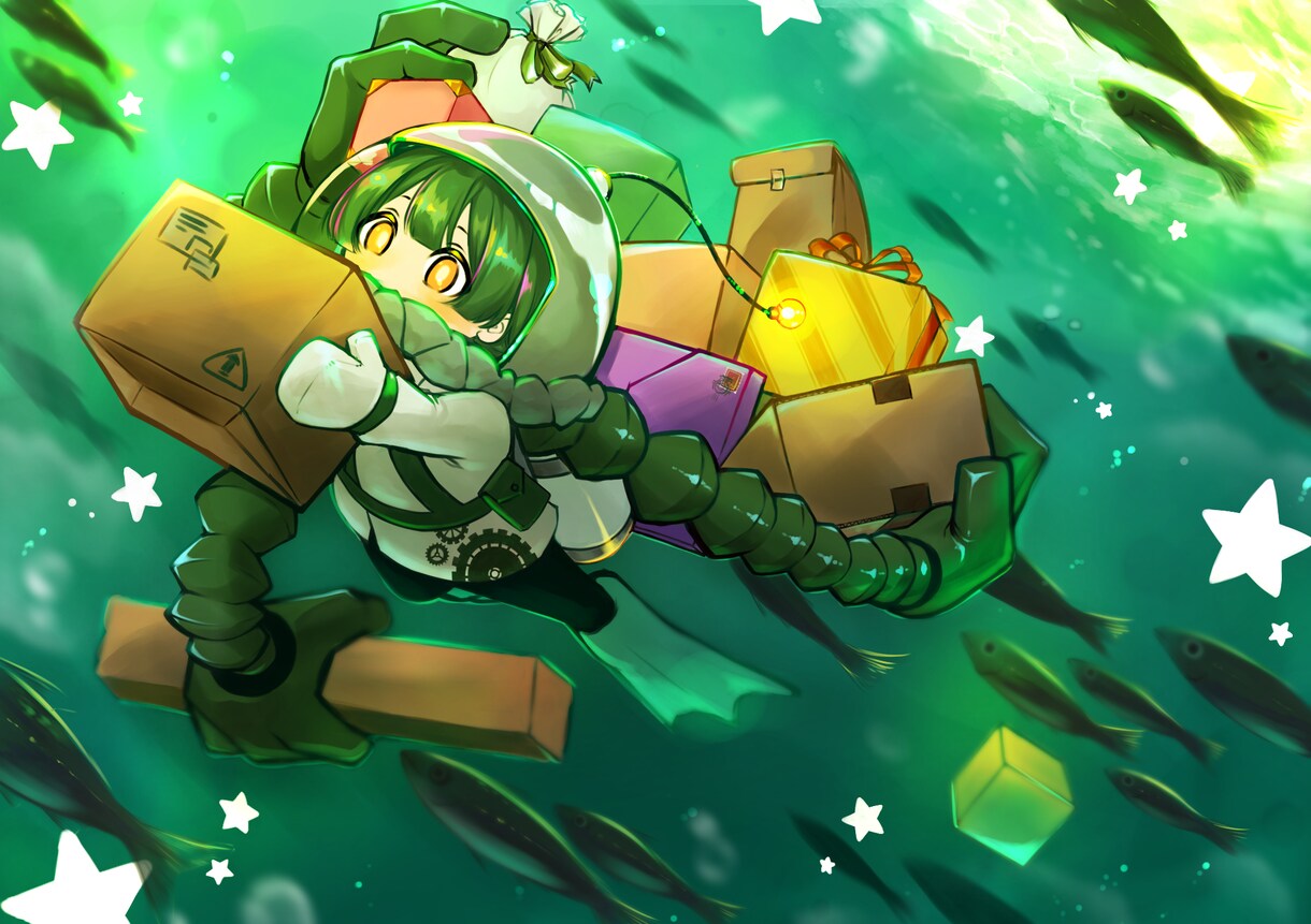 鮮やかに煌めくイラスト(一枚絵)を描きます ◇割れたガラスのような美しさ、鋭さ、強かさを。◇ イメージ3