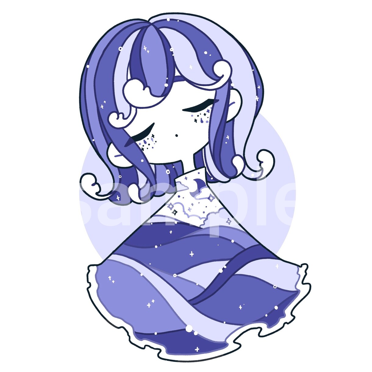 可愛いSNSのアイコン作ります 可愛いデフォルメイラスト描くのが得意です！ イメージ3