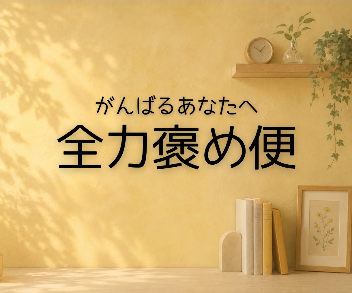 1往復！がんばるあなたを100%褒めます 長い相談は不要！1言だけで元気が出る、褒めちぎるポジティブ便 イメージ1