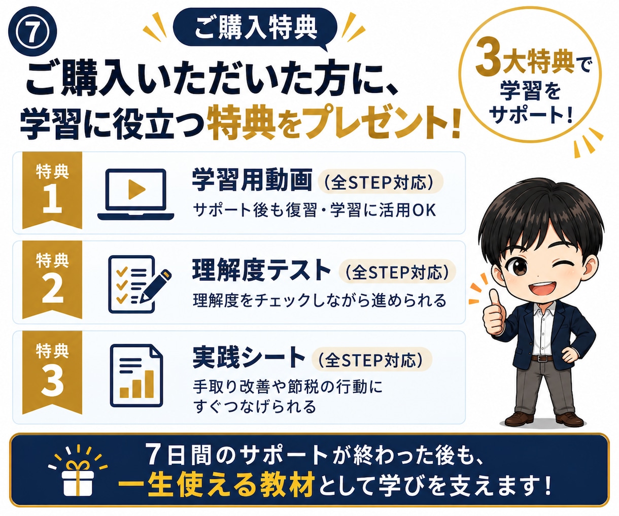 学校で教わらないお金の知識、7日でじっくり教えます 税金・社会保険・退職術など、手取りの基礎をマンツーマン指導！ イメージ7