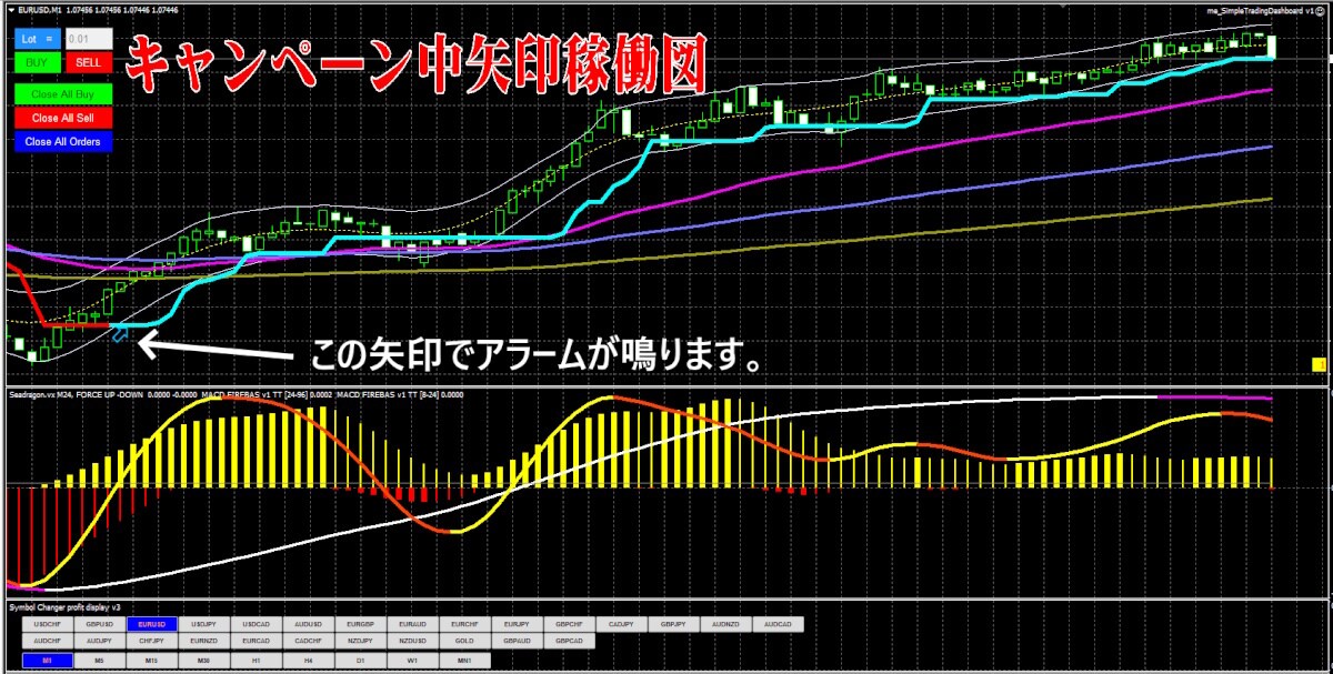 FXスキャルピング専用ツールお売り致します ■NRP矢印プレゼント実施中!スキャルパーVX イメージ1