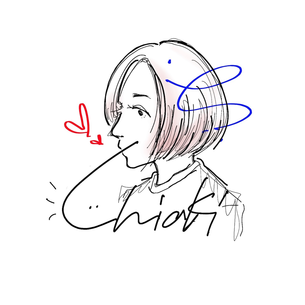 かわいい、お洒落なイラスト描きます SNSアイコン記念日カップルイラストなどお待ちしてます！ イメージ6