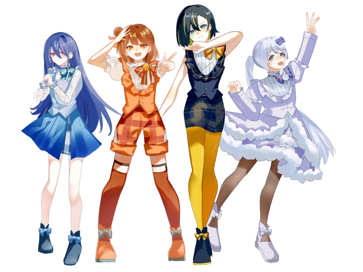 立ち絵のイラスト描きます TRPGや活動にご利用いただけるイラストを制作します！ イメージ6