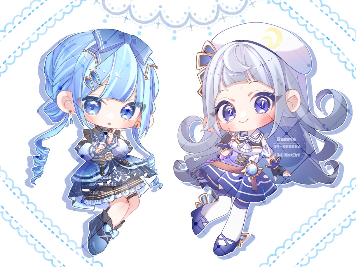 可愛いデフォルメ、SDを描きます デフォルメ、SDを書かせて頂きます！ イメージ1