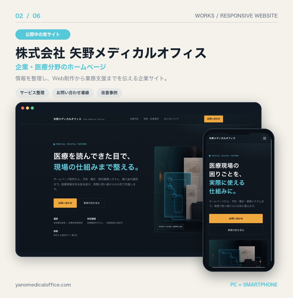 事業に合ったホームページを制作します 小規模事業者向け｜見やすく使いやすいHP制作 イメージ5