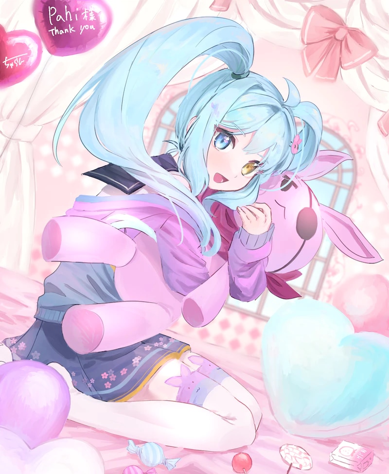 試験運用/背景有オリジナルイラスト描きます 個人VTuber様からの依頼多数有！背景有シチュお任せok! イメージ6