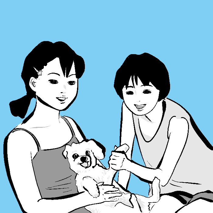 お写真の雰囲気を活かしたイラスト描きます シンプルなモノクロ線画のイラストで表現します◎ イメージ6