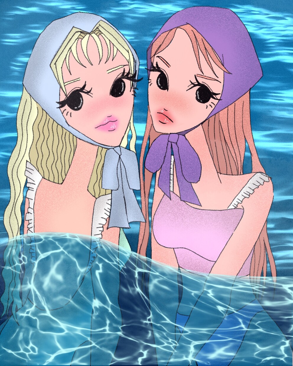 平成レトロ×y2k！あなただけのイラストを描きます お顔アップから全身まで幅広く対応いたします。 イメージ3