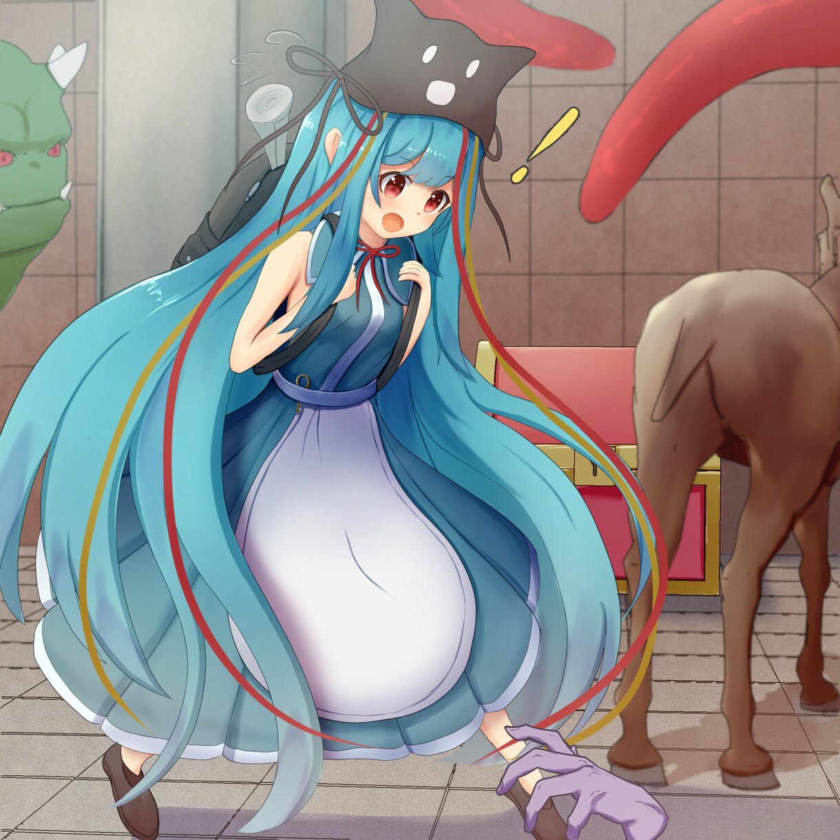 可愛い女の子のイラスト制作します 様々な要望に柔軟に対応いたします、お気軽にどうぞ！！ イメージ1