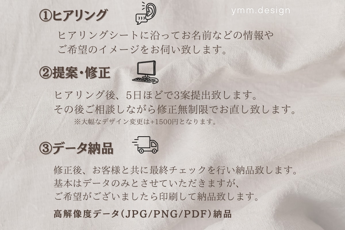 おしゃれな名刺・ショップカード作成します お安く丁寧に作成いたします！修正無制限！ イメージ2