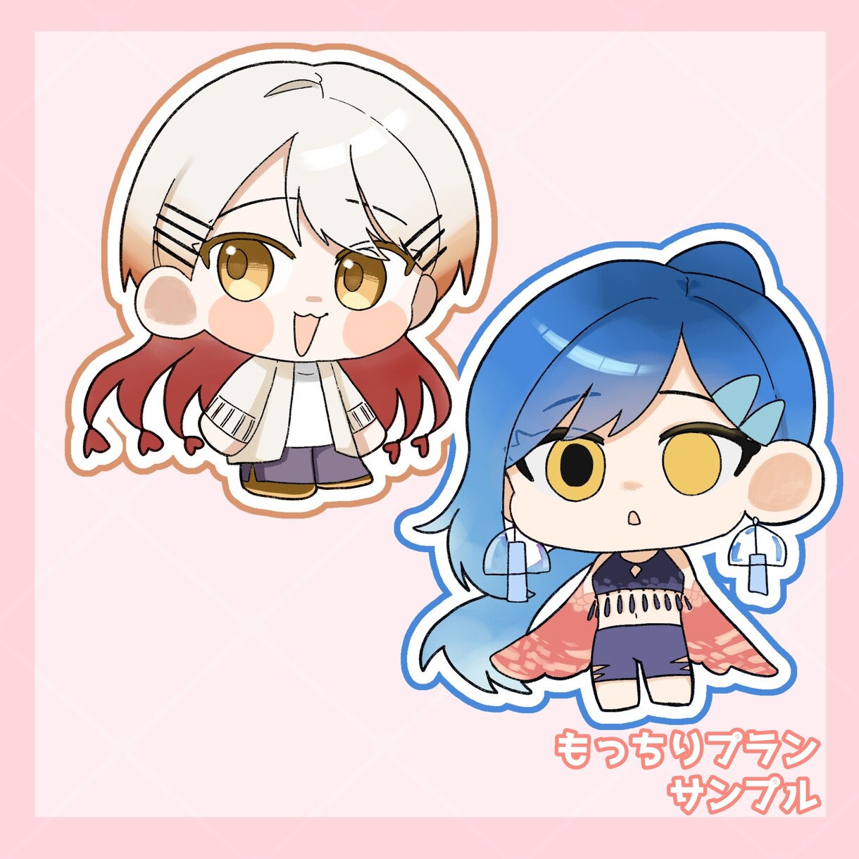 デフォルメイラスト描きます スタイリッシュなのにもっちり！？選べる２つのプラン イメージ4