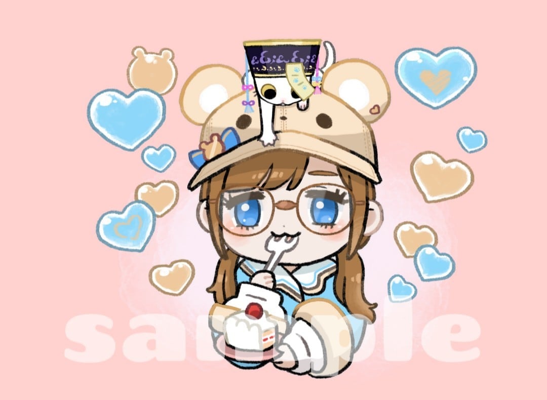 可愛いデフォルメアイコンイラスト描きます やわらか、ゆるめでかわいい雰囲気が好きな方へ イメージ2