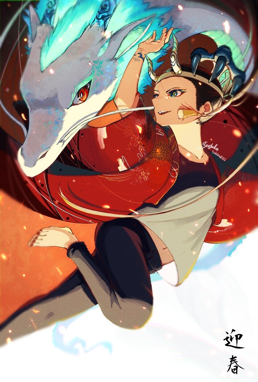 動物×少女のイラストを作成します 動物×少女のイラストを承りします イメージ2
