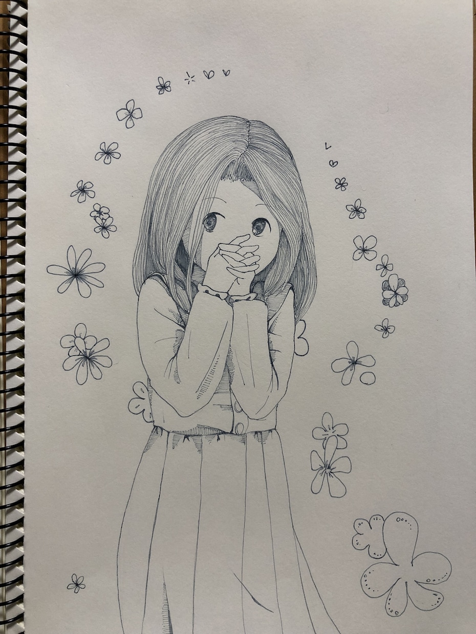 白黒イラスト描きます .。○シンプルで可愛気のある絵をお求めの方に○。. イメージ3