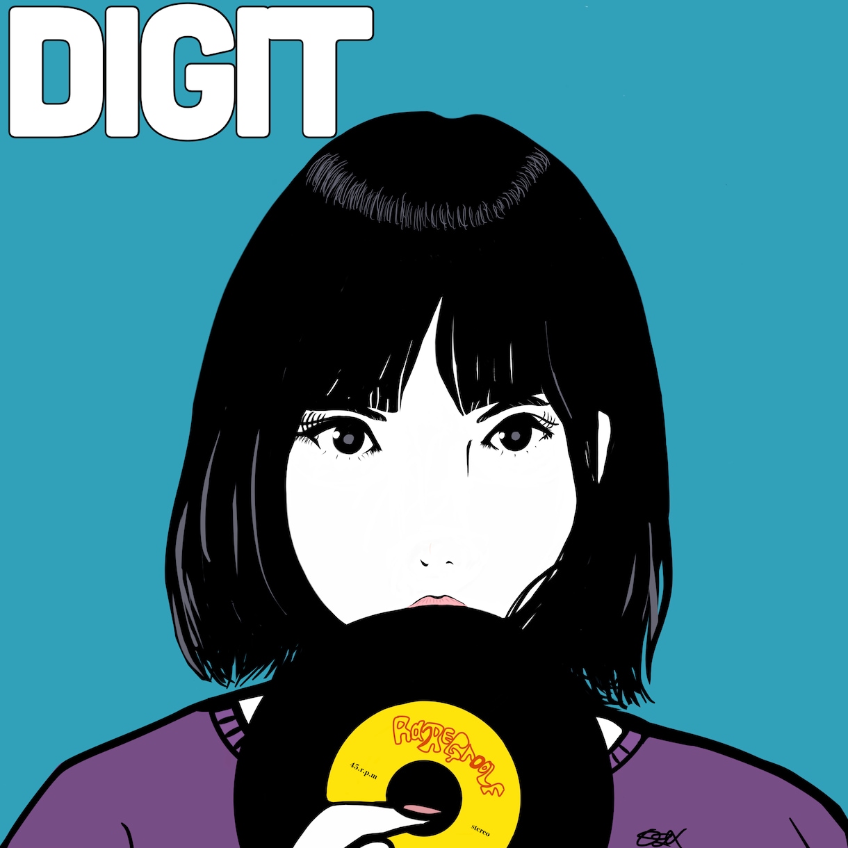 色々なタイプのガールズイラストを描かせて頂きます レコードジャケットやライブフライヤーなどの経験から制作。 イメージ3
