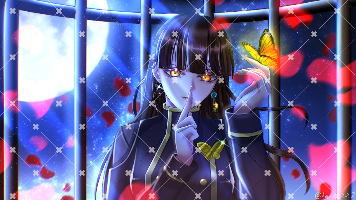 商用利用可・幻想的なイラストを制作いたします 歌ってみた・配信にも映える幻想的なイラストを制作いたします イメージ5