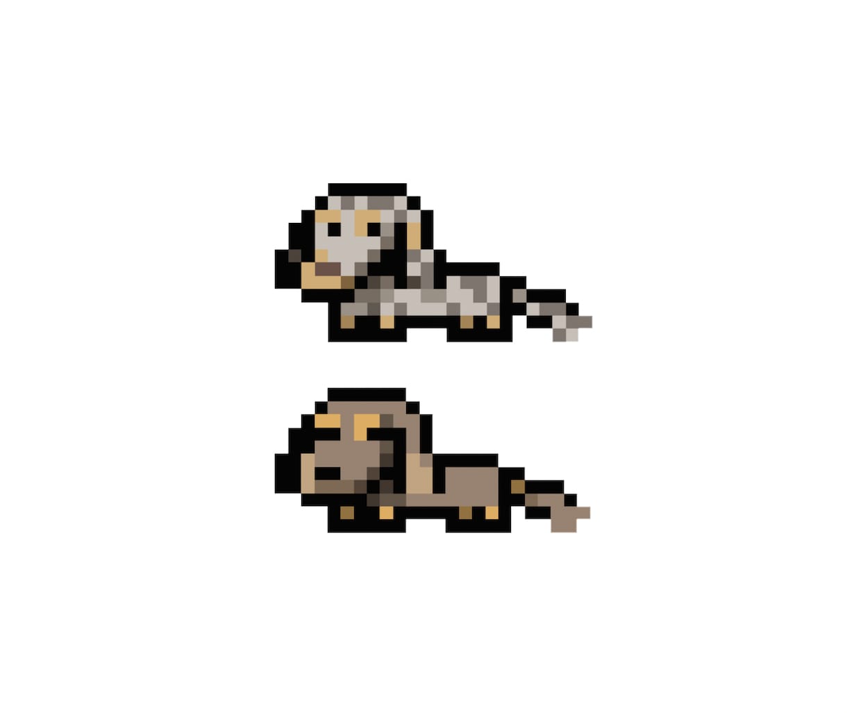 ペットをゲームのような8bit風ドット絵にします 可愛いゲームキャラ風にデフォルメ！GIFで動かす事もOK！ イメージ5