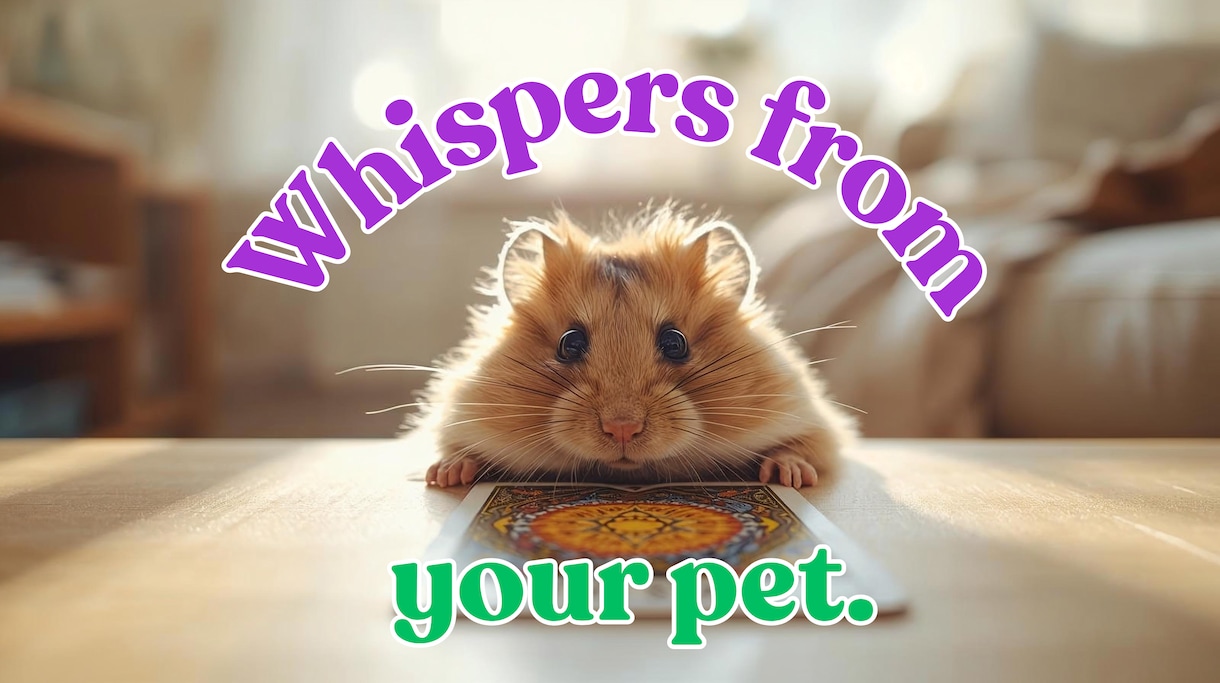 大切な✨ペットちゃんからのメッセージをお伝えします もっと仲良しになるヒントを✨タロット✖霊視で教えます✨ イメージ5