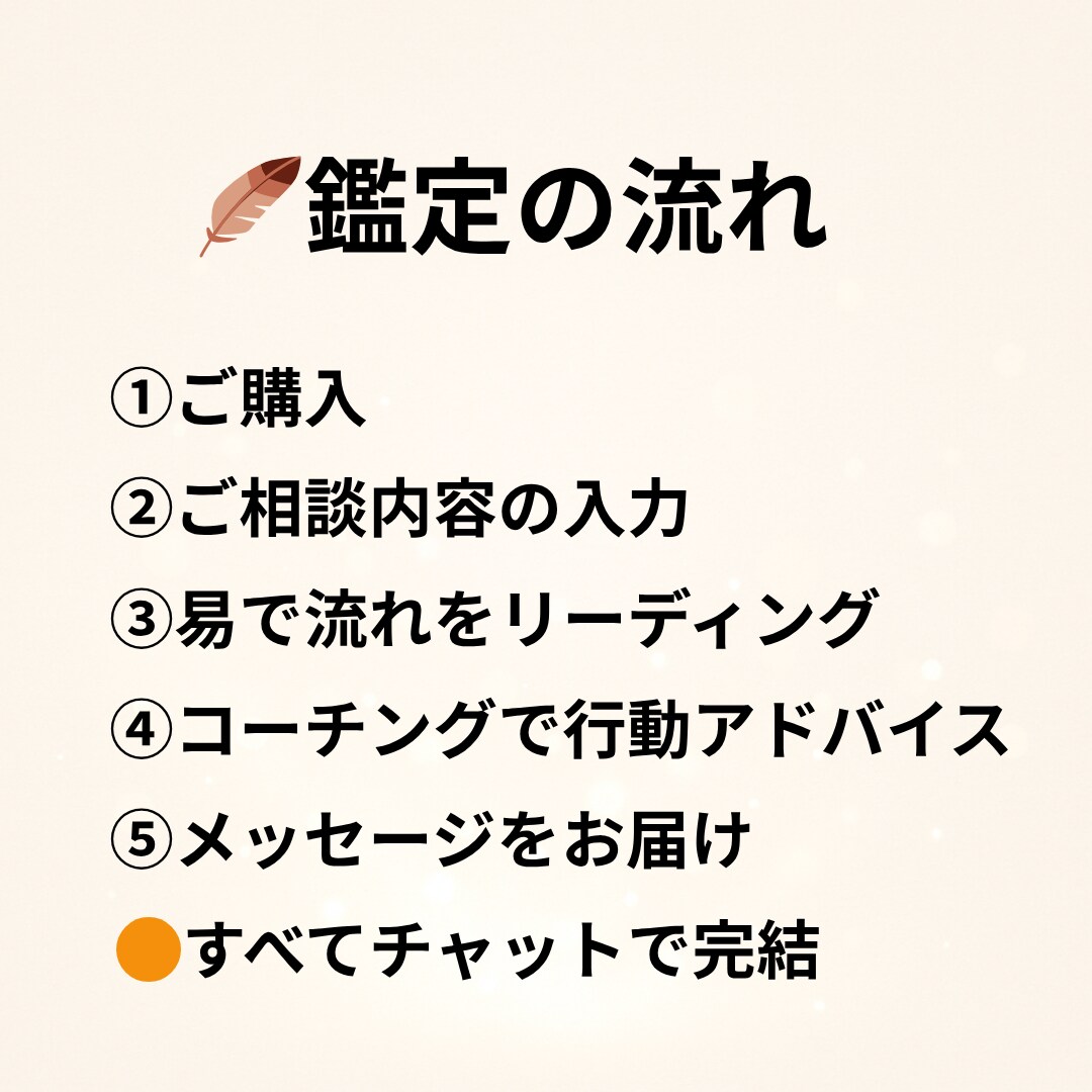 あなたの人生の流れを丁寧に占います 心を軽くして、前に進むきっかけをお届けします イメージ3